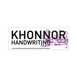 Khonnor - Handwriting